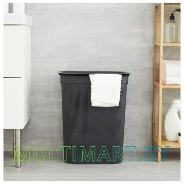 Корзина Rotho Brisen 50 л 1023508080 (черный) картинка 3